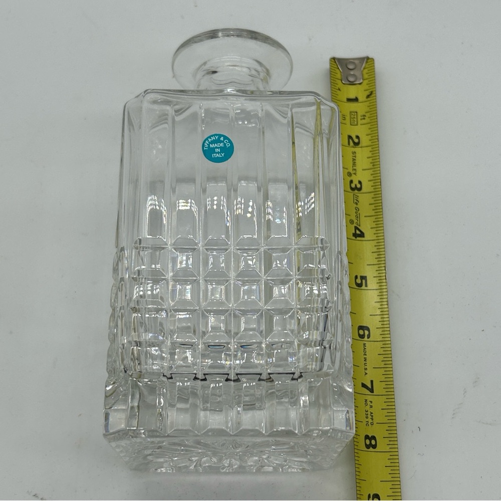 Tiffany & Co Brandy Whiskey Decanter With Box NEW - Picture 5 of 15